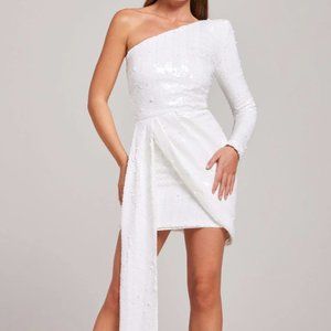 Nadine Merabi- Celina White Dress
